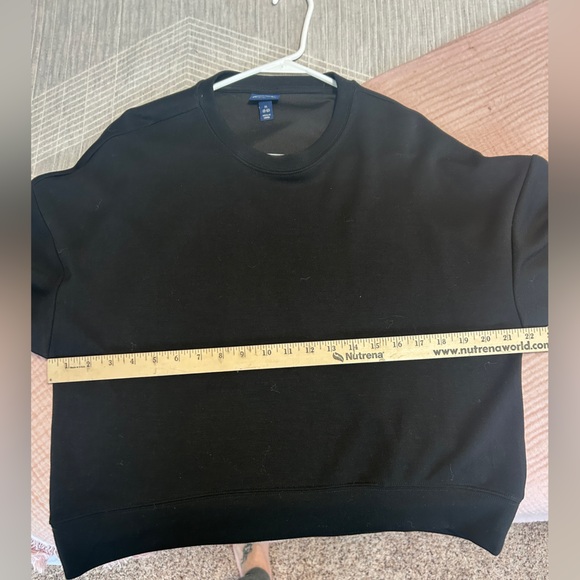 Women's Black Scoop Long Sleeve - Picture 2 of 3